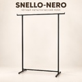 Вешалка напольная для одежды SNELLO-NERO "ЛОФТ", черного цвета