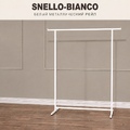 Вешалка напольная для одежды SNELLO-BIANCO в стиле "ЛОФТ", белого цвета